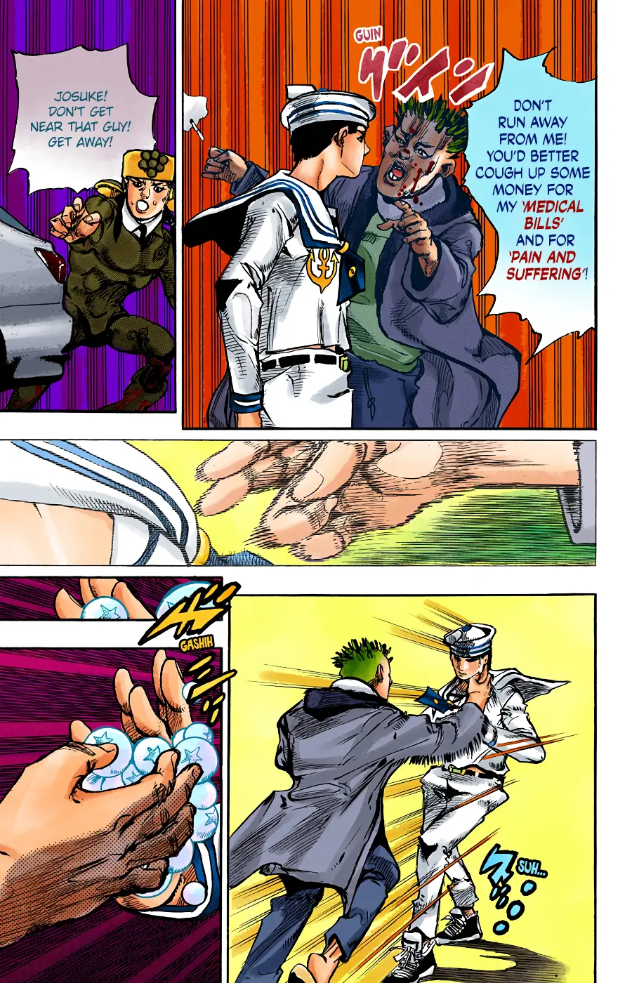 JoJo's Bizarre Adventure, Part 8: JoJolion Colored Manga — Chapter 86 — Page 22