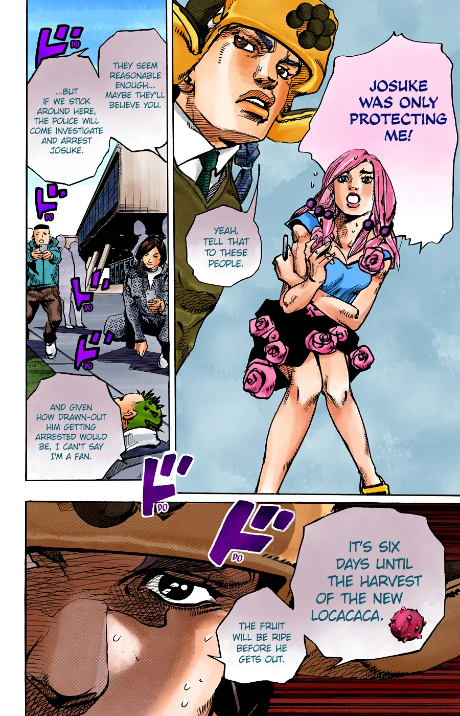 JoJo's Bizarre Adventure, Part 8: JoJolion Colored Manga — Chapter 86 — Page 27