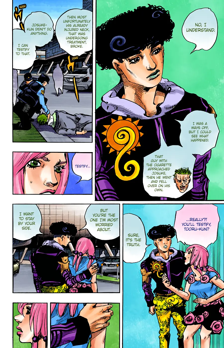 JoJo's Bizarre Adventure, Part 8: JoJolion Colored Manga — Chapter 86 — Page 30