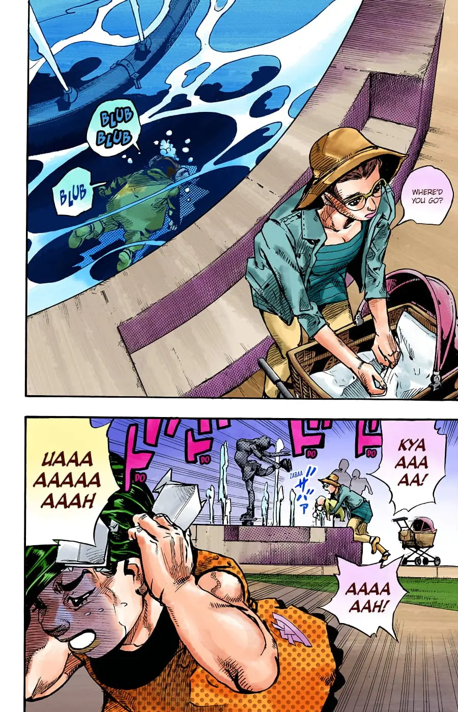 JoJo's Bizarre Adventure, Part 8: JoJolion Colored Manga — Chapter 87 — Page 14