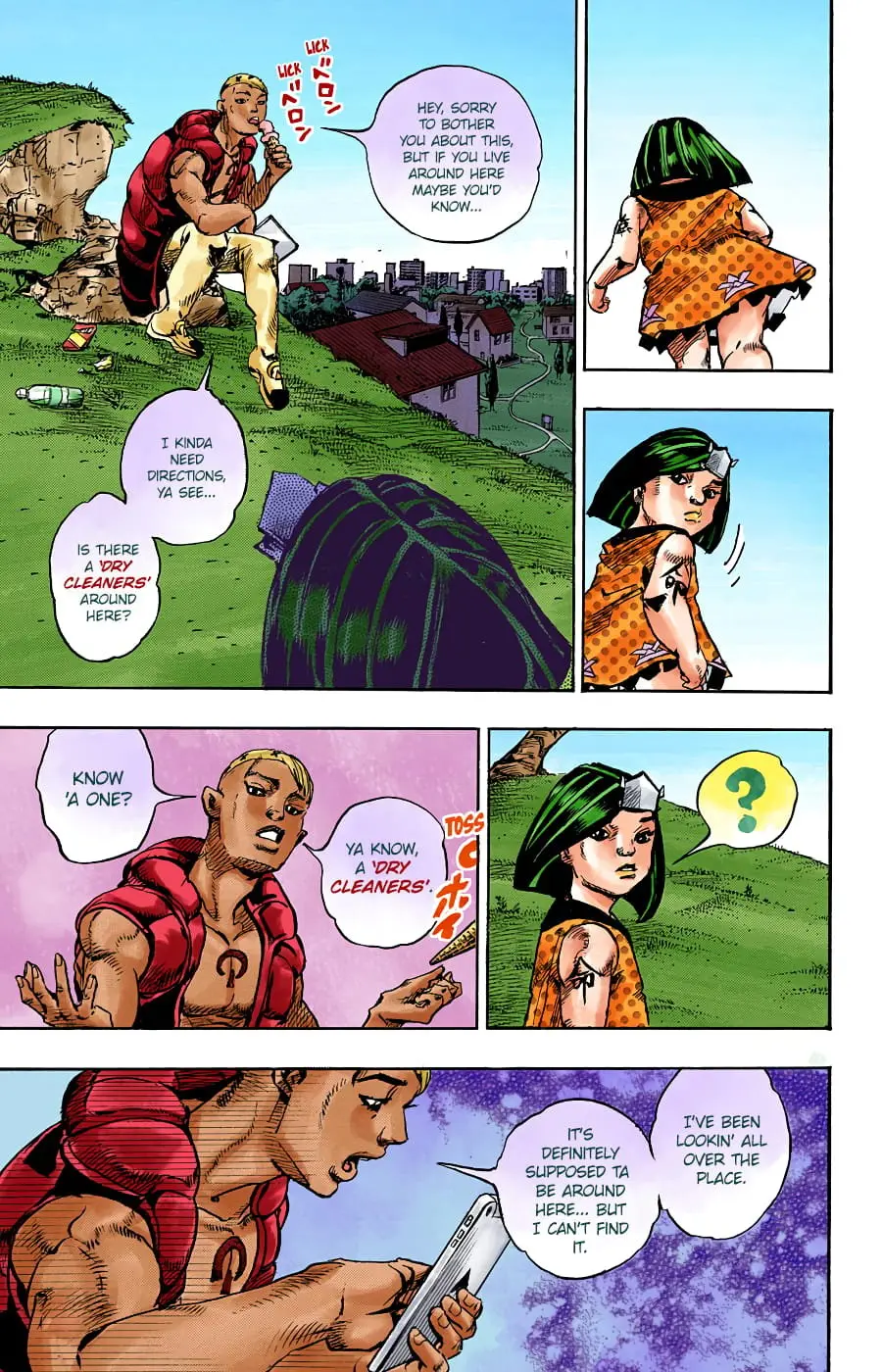 JoJo's Bizarre Adventure, Part 8: JoJolion Colored Manga — Chapter 87 — Page 19