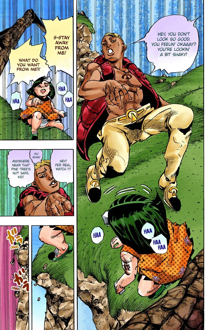 JoJo's Bizarre Adventure, Part 8: JoJolion Colored Manga — Chapter 87 — Page 24