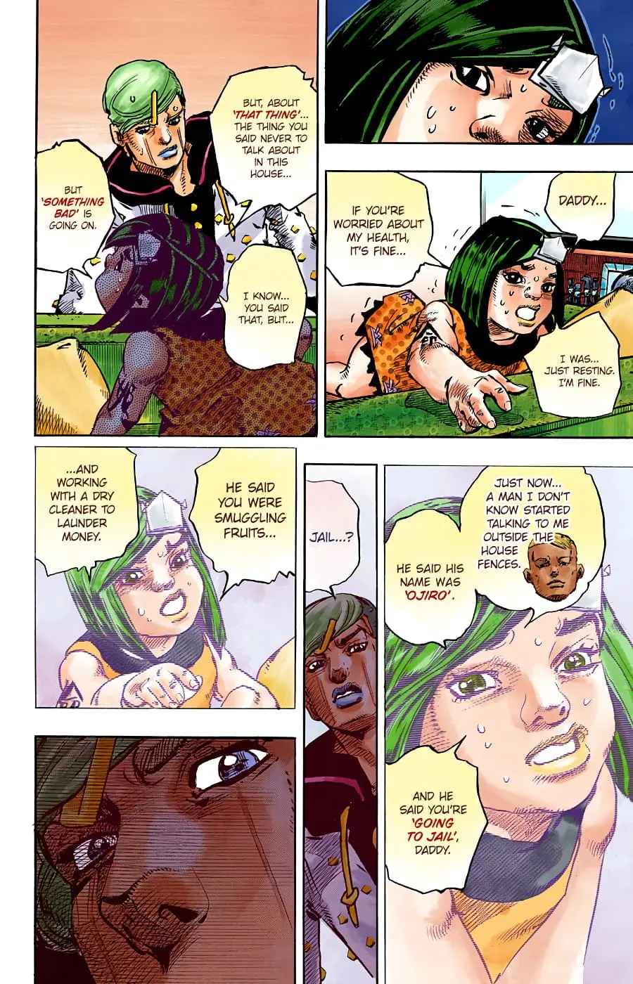 JoJo's Bizarre Adventure, Part 8: JoJolion Colored Manga — Chapter 87 — Page 29