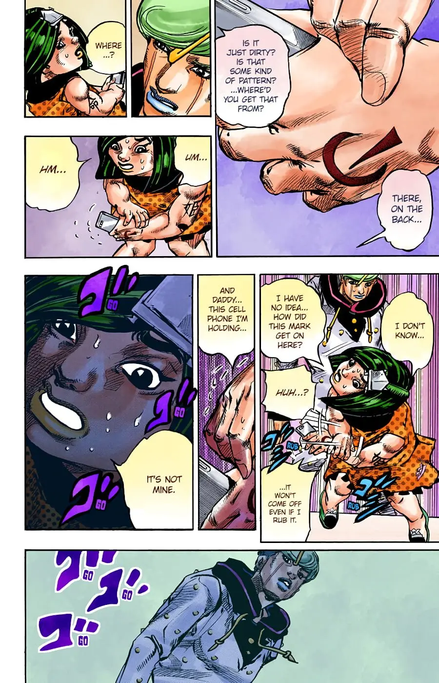 JoJo's Bizarre Adventure, Part 8: JoJolion Colored Manga — Chapter 87 — Page 37