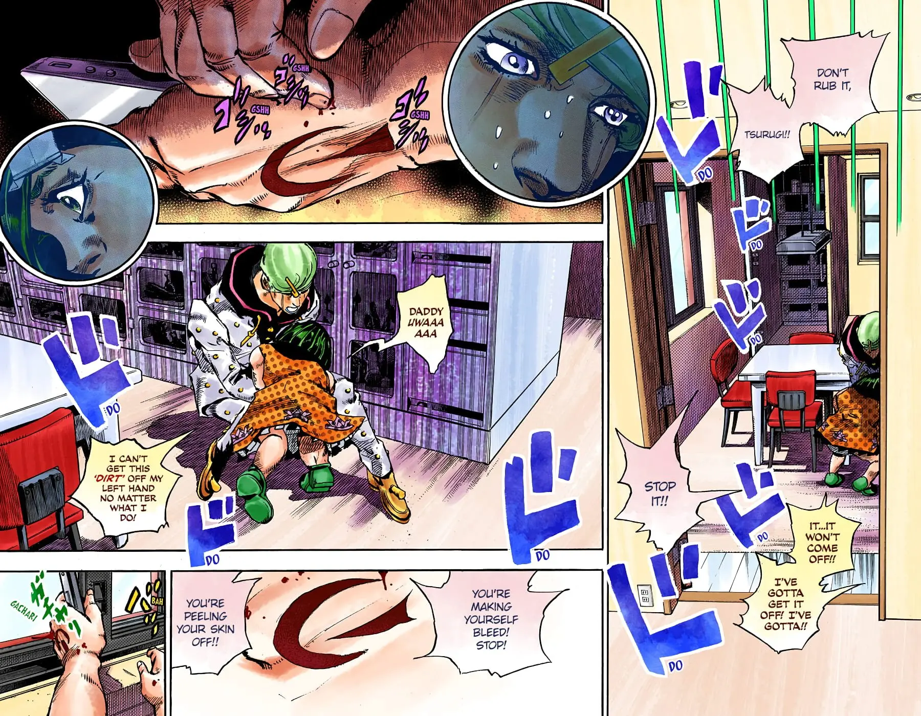 JoJo's Bizarre Adventure, Part 8: JoJolion Colored Manga — Chapter 88 — Page 2