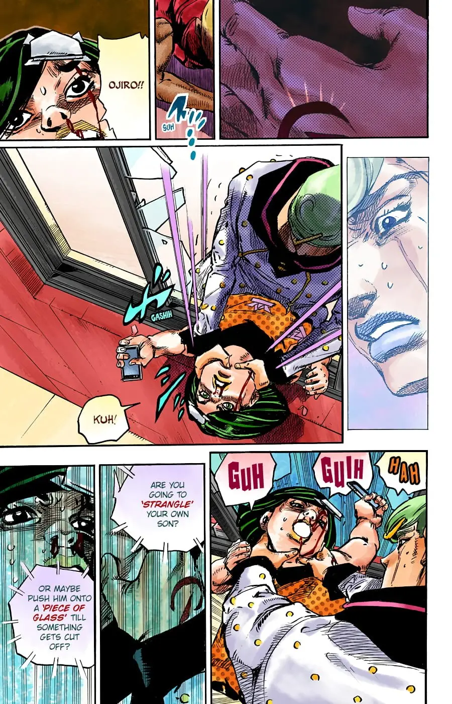 JoJo's Bizarre Adventure, Part 8: JoJolion Colored Manga — Chapter 88 — Page 7
