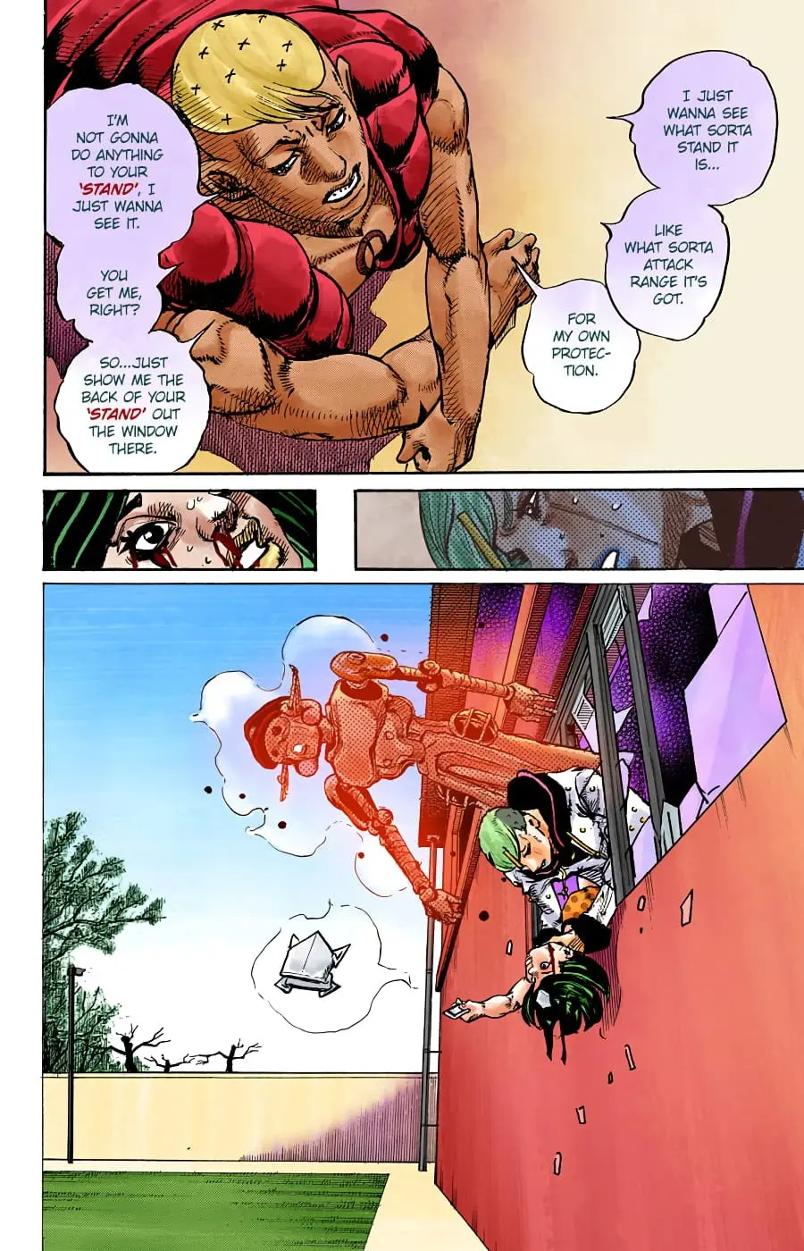 JoJo's Bizarre Adventure, Part 8: JoJolion Colored Manga — Chapter 88 — Page 11