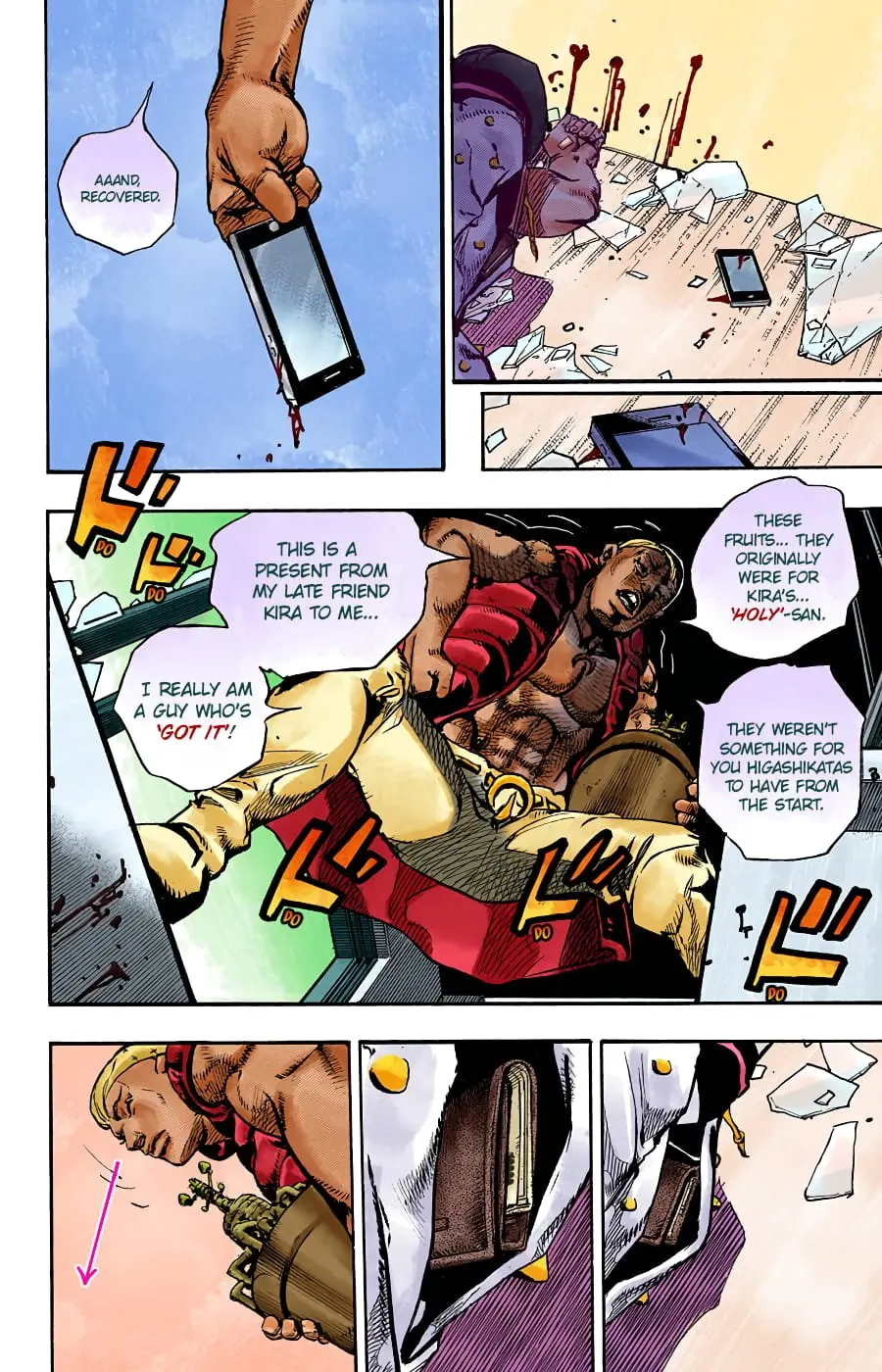 JoJo's Bizarre Adventure, Part 8: JoJolion Colored Manga — Chapter 88 — Page 17