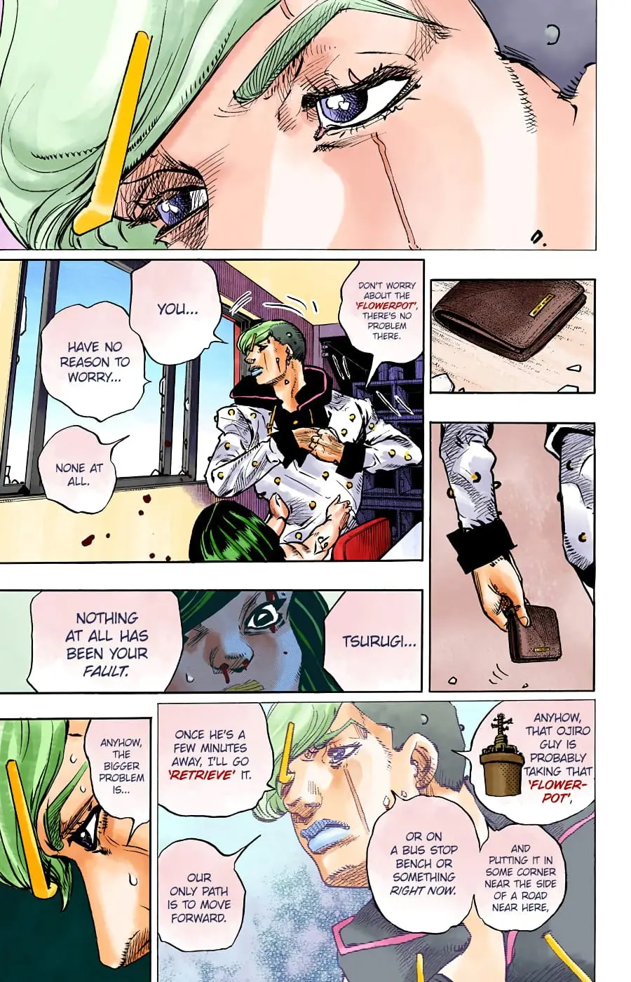 JoJo's Bizarre Adventure, Part 8: JoJolion Colored Manga — Chapter 88 — Page 29
