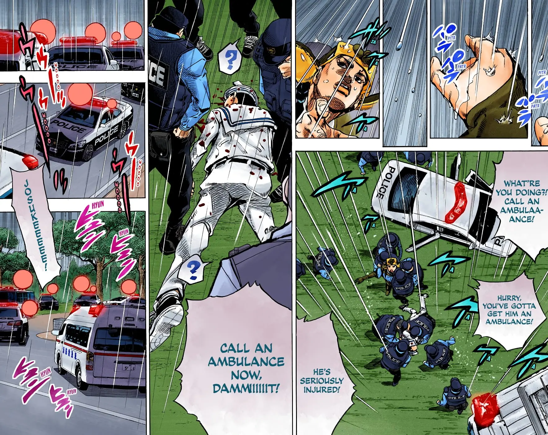 JoJo's Bizarre Adventure, Part 8: JoJolion Colored Manga — Chapter 90 — Page 15