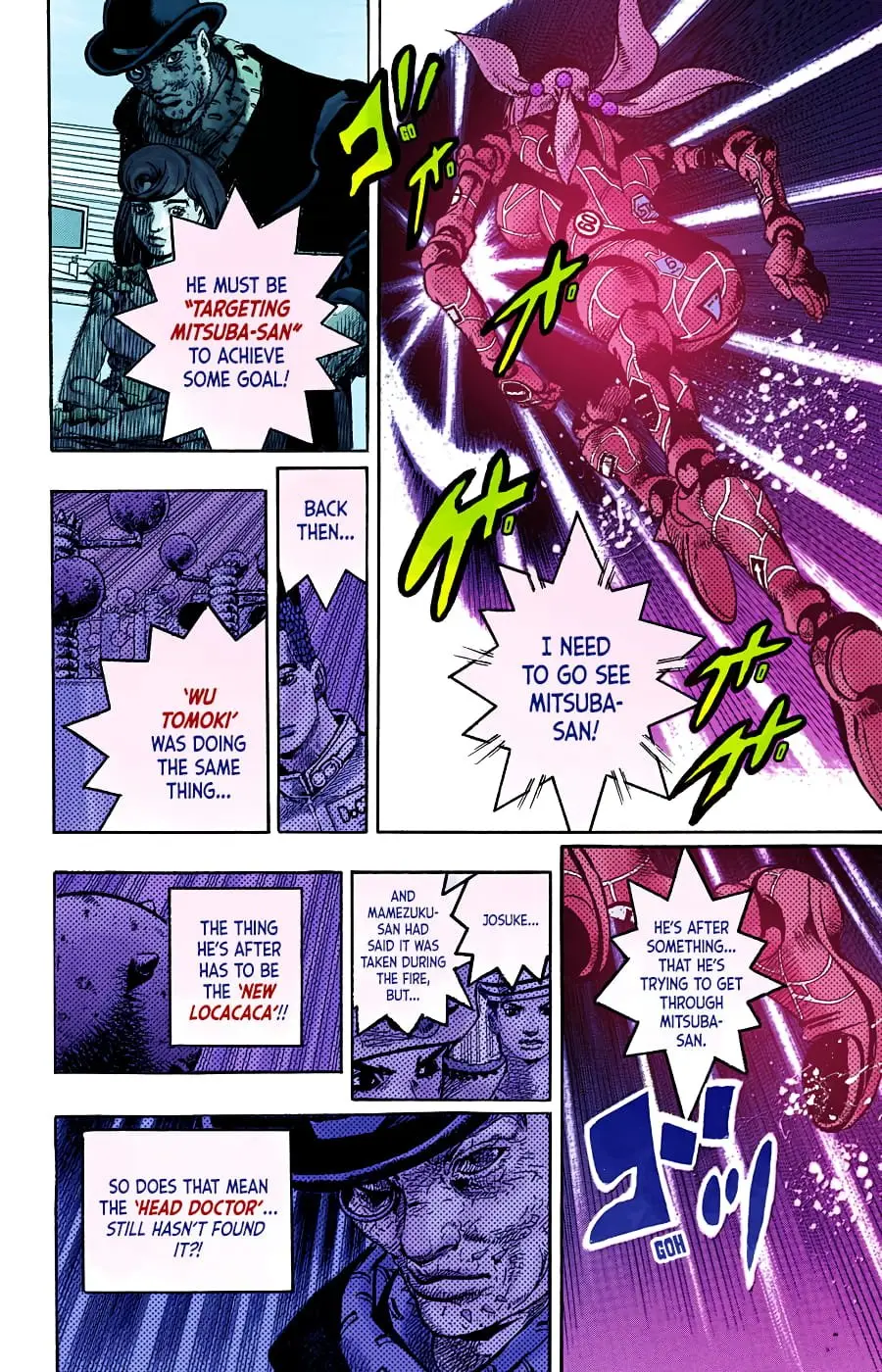 JoJo's Bizarre Adventure, Part 8: JoJolion Colored Manga — Chapter 91 — Page 11