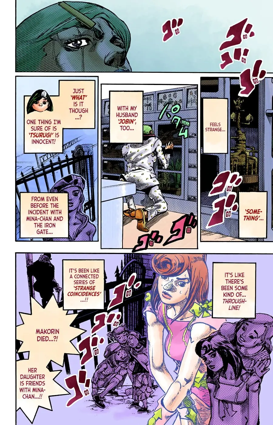 JoJo's Bizarre Adventure, Part 8: JoJolion Colored Manga — Chapter 91 — Page 17
