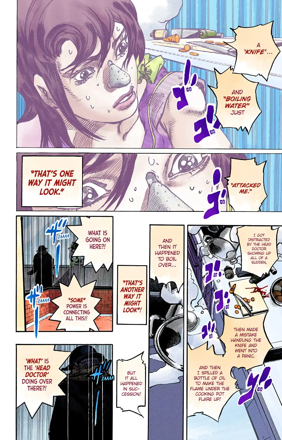 JoJo's Bizarre Adventure, Part 8: JoJolion Colored Manga — Chapter 91 — Page 27