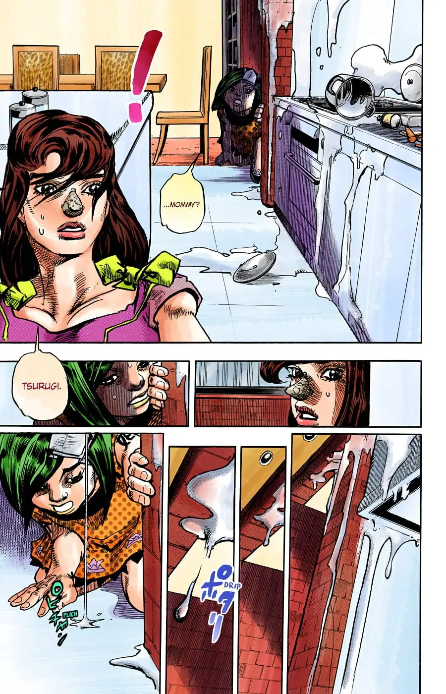 JoJo's Bizarre Adventure, Part 8: JoJolion Colored Manga — Chapter 91 — Page 28