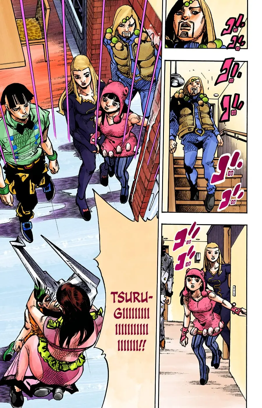 JoJo's Bizarre Adventure, Part 8: JoJolion Colored Manga — Chapter 91 — Page 35