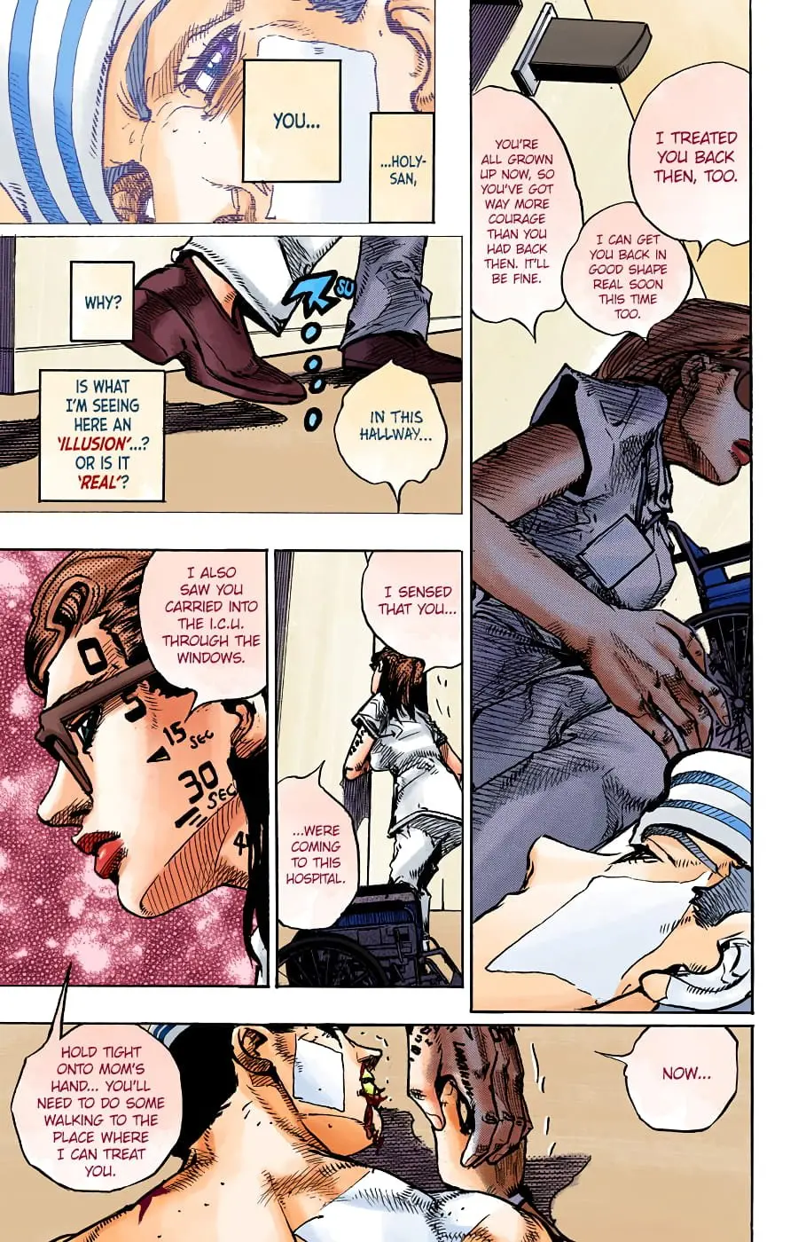 JoJo's Bizarre Adventure, Part 8: JoJolion Colored Manga — Chapter 92 — Page 8