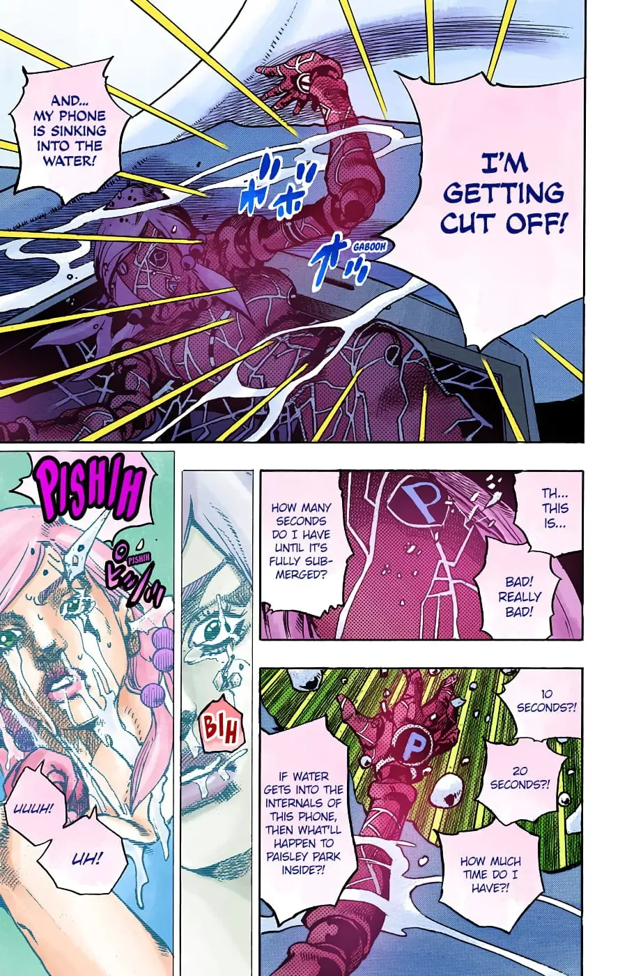 JoJo's Bizarre Adventure, Part 8: JoJolion Colored Manga — Chapter 94 — Page 6