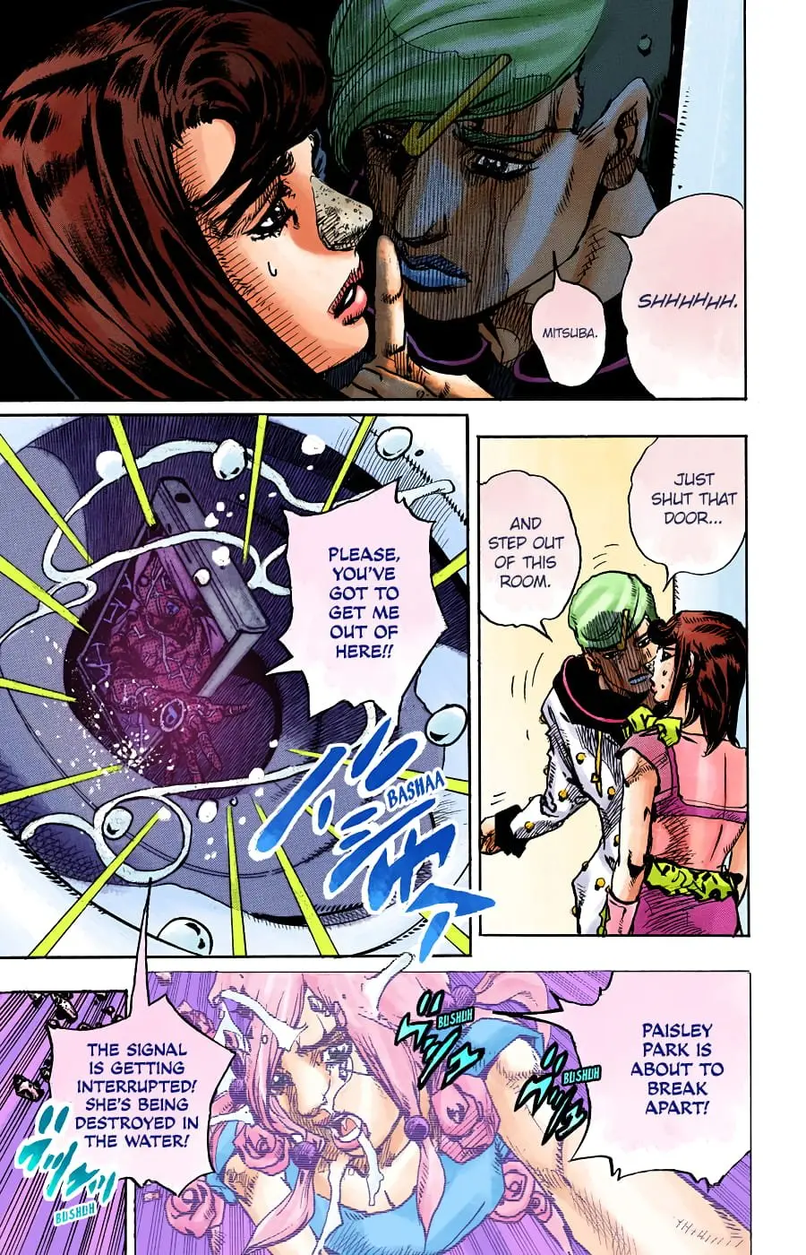 JoJo's Bizarre Adventure, Part 8: JoJolion Colored Manga — Chapter 94 — Page 16