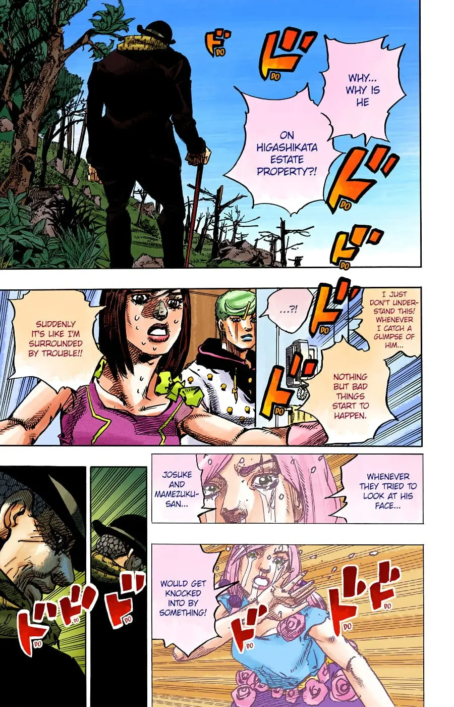 JoJo's Bizarre Adventure, Part 8: JoJolion Colored Manga — Chapter 94 — Page 21