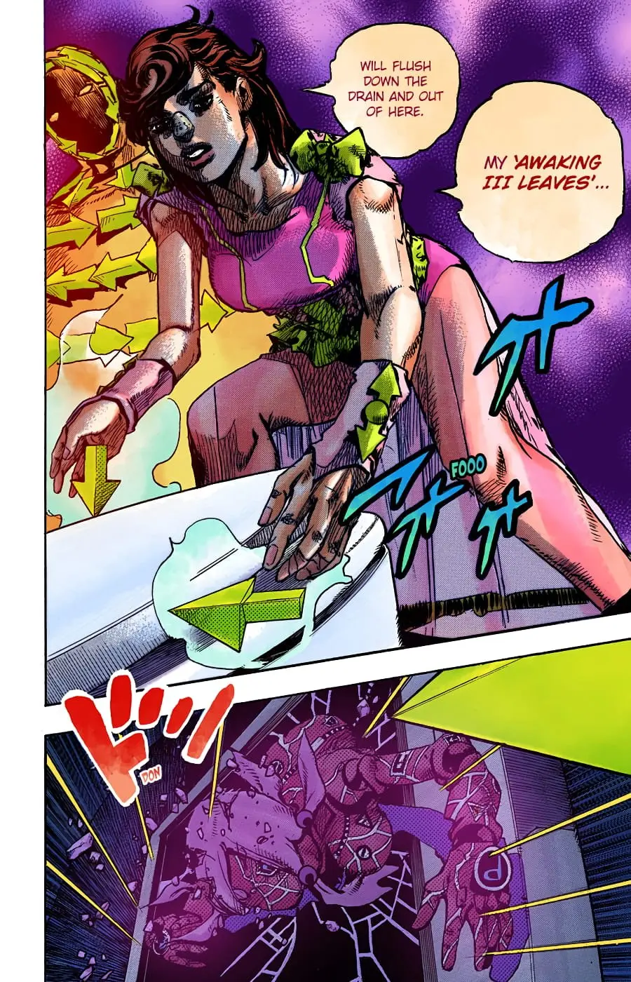 JoJo's Bizarre Adventure, Part 8: JoJolion Colored Manga — Chapter 94 — Page 28
