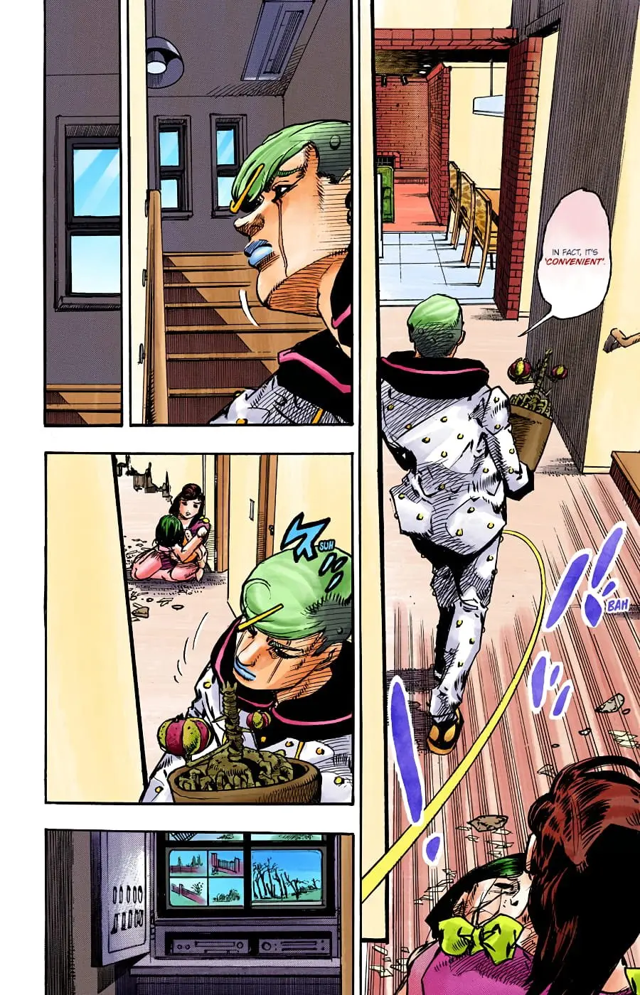 JoJo's Bizarre Adventure, Part 8: JoJolion Colored Manga — Chapter 97 — Page 11