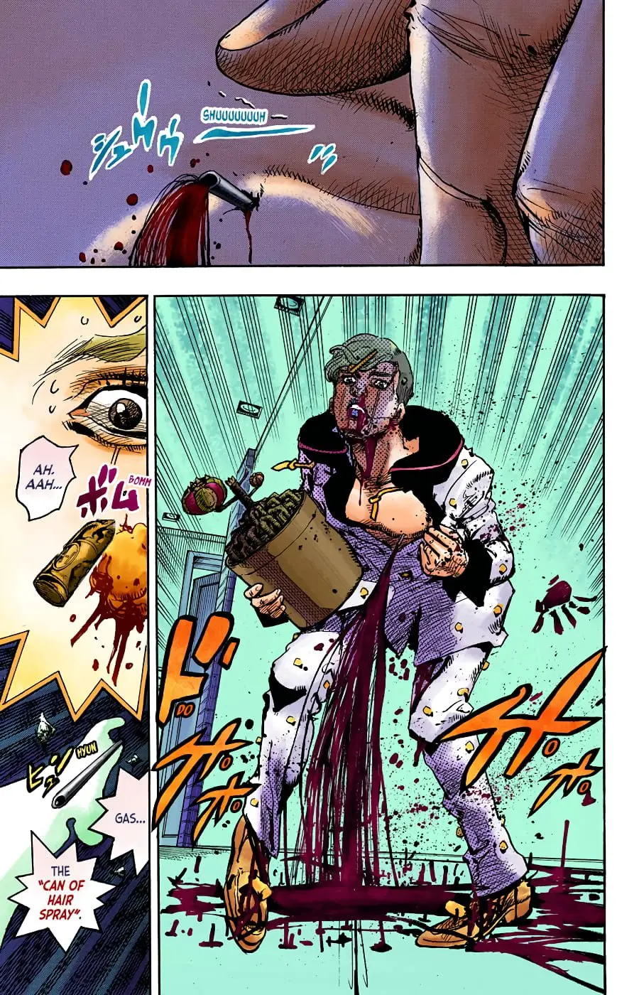 JoJo's Bizarre Adventure, Part 8: JoJolion Colored Manga — Chapter 97 — Page 16