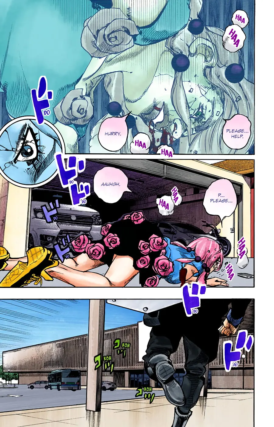 JoJo's Bizarre Adventure, Part 8: JoJolion Colored Manga — Chapter 97 — Page 21