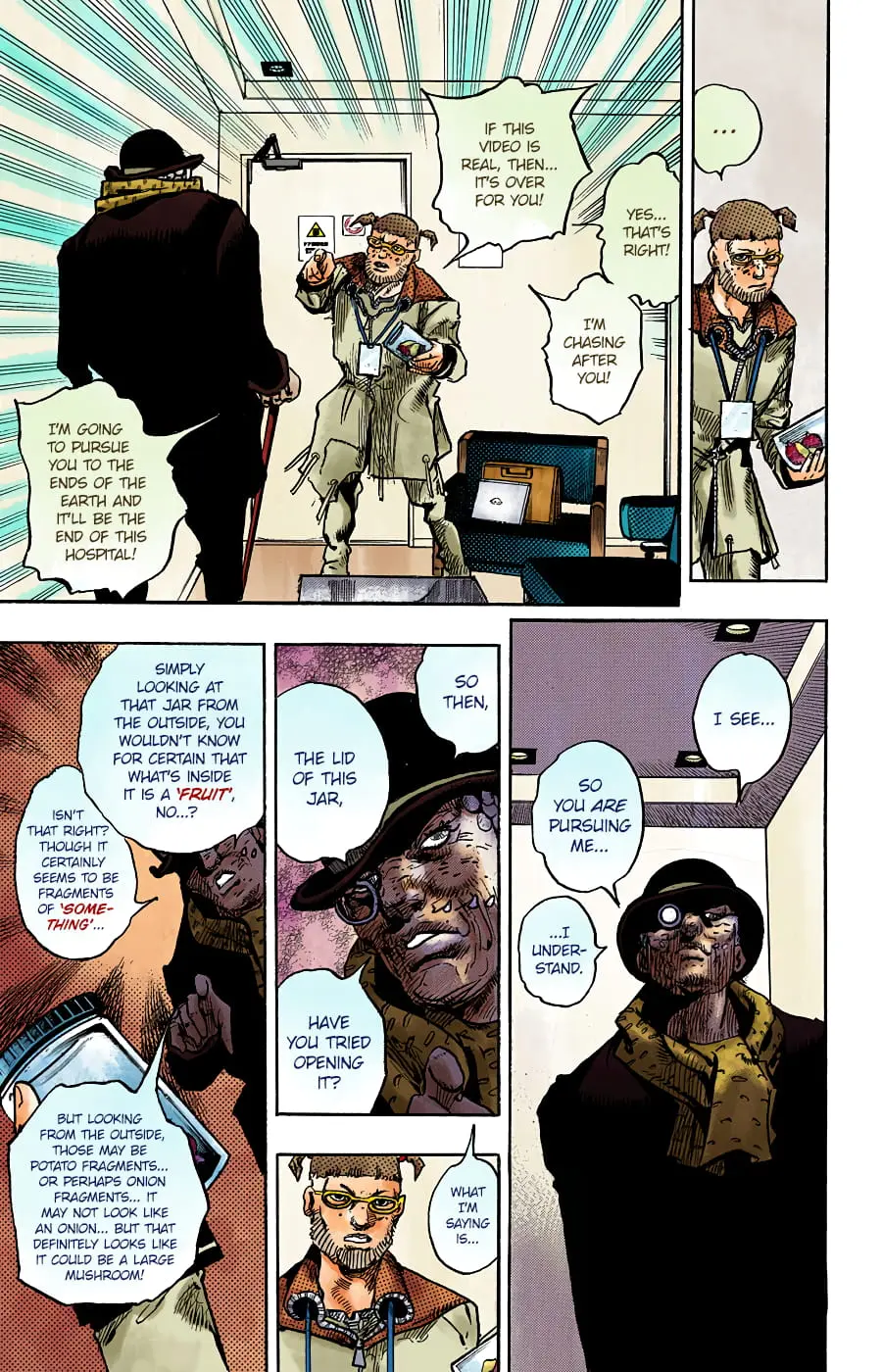JoJo's Bizarre Adventure, Part 8: JoJolion Colored Manga — Chapter 97 — Page 31