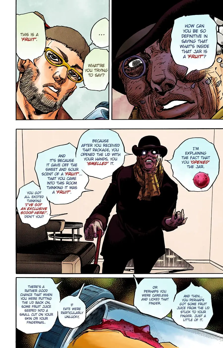 JoJo's Bizarre Adventure, Part 8: JoJolion Colored Manga — Chapter 97 — Page 32
