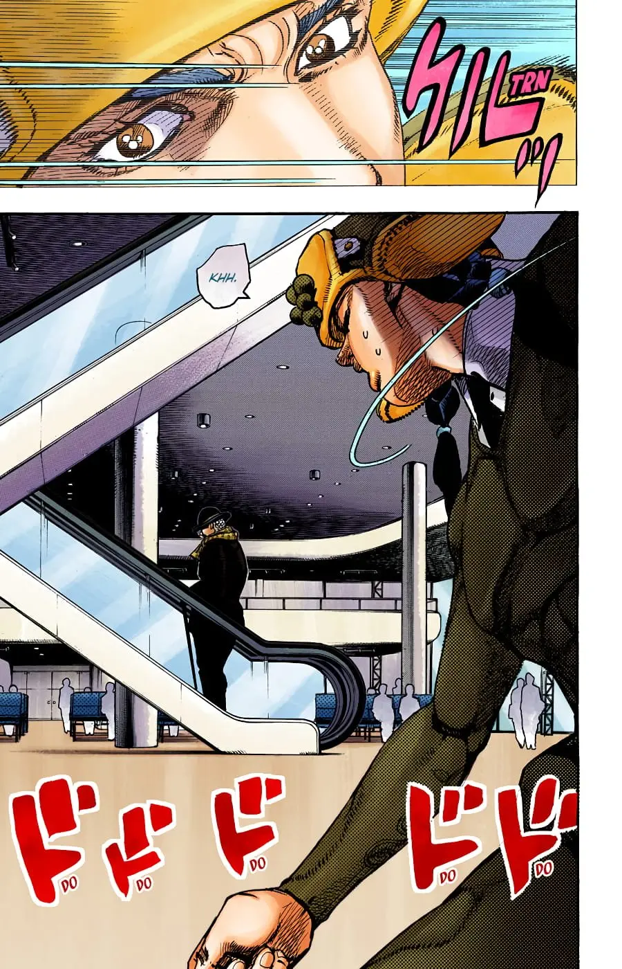 JoJo's Bizarre Adventure, Part 8: JoJolion Colored Manga — Chapter 98 — Page 4