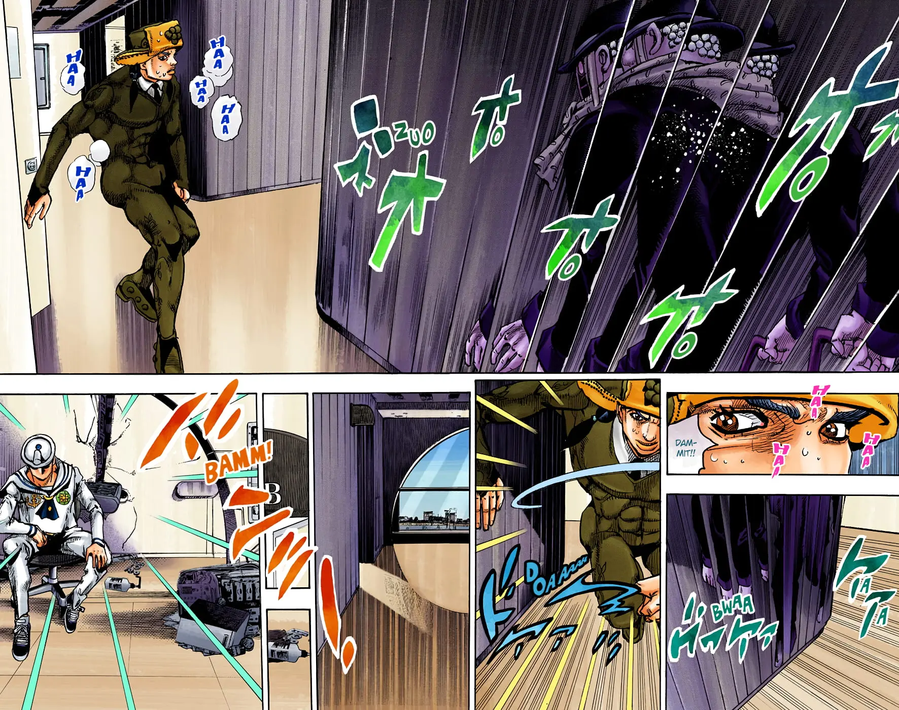 JoJo's Bizarre Adventure, Part 8: JoJolion Colored Manga — Chapter 98 — Page 7