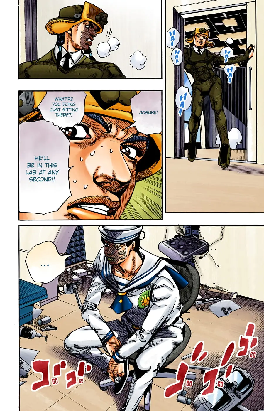 JoJo's Bizarre Adventure, Part 8: JoJolion Colored Manga — Chapter 98 — Page 8