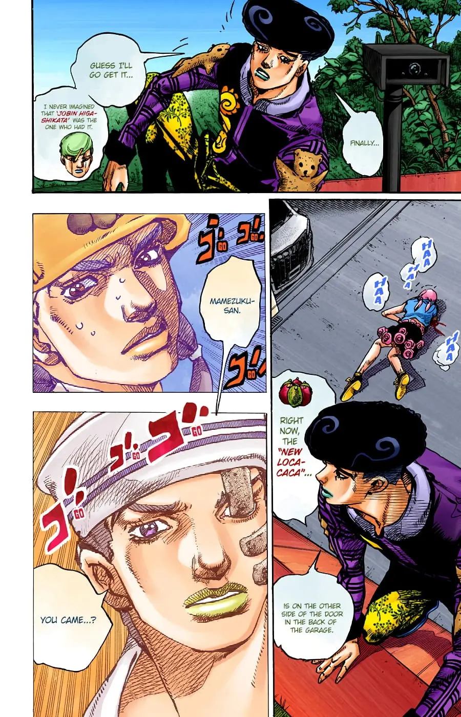 JoJo's Bizarre Adventure, Part 8: JoJolion Colored Manga — Chapter 98 — Page 10