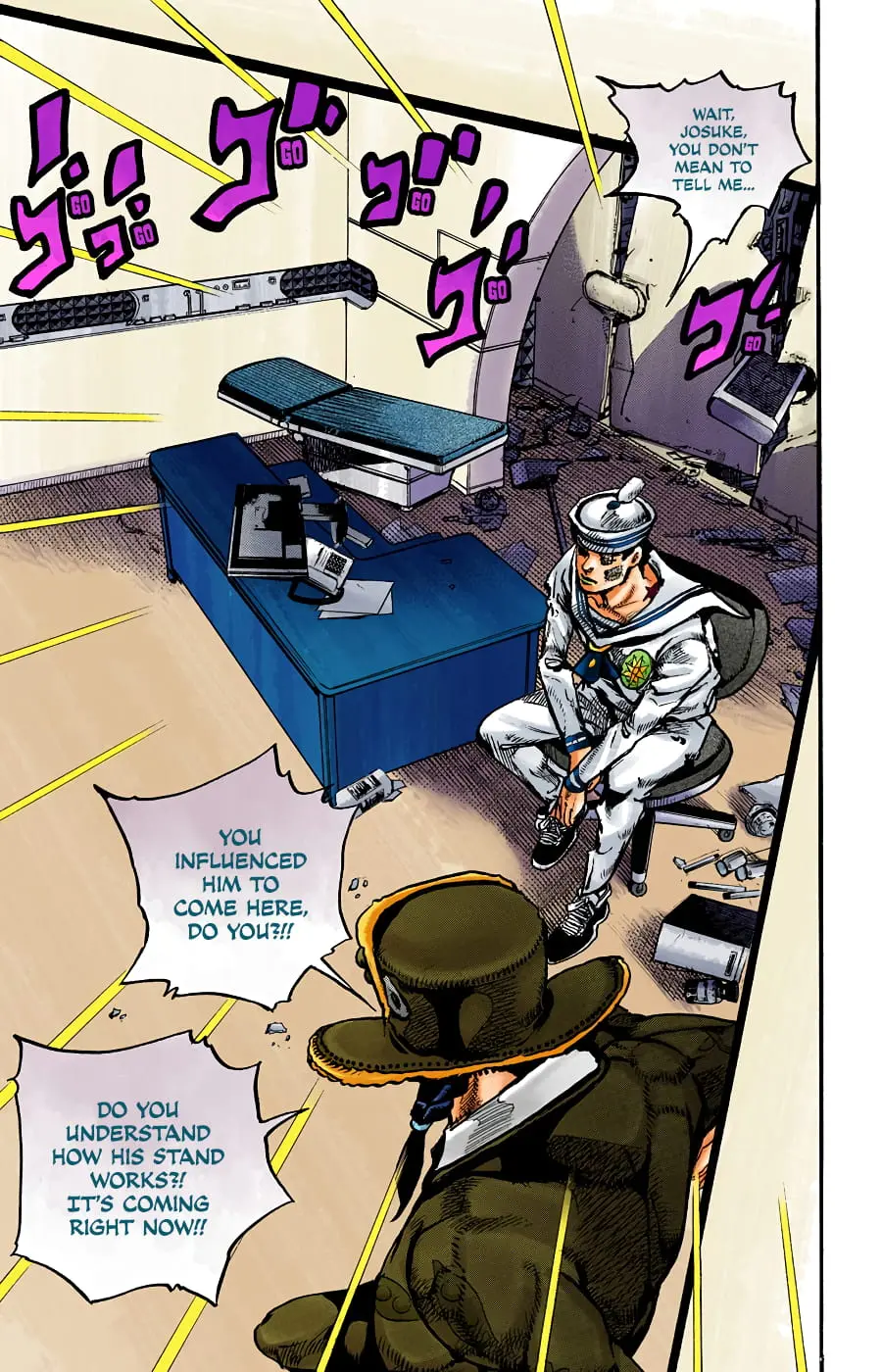 JoJo's Bizarre Adventure, Part 8: JoJolion Colored Manga — Chapter 98 — Page 11
