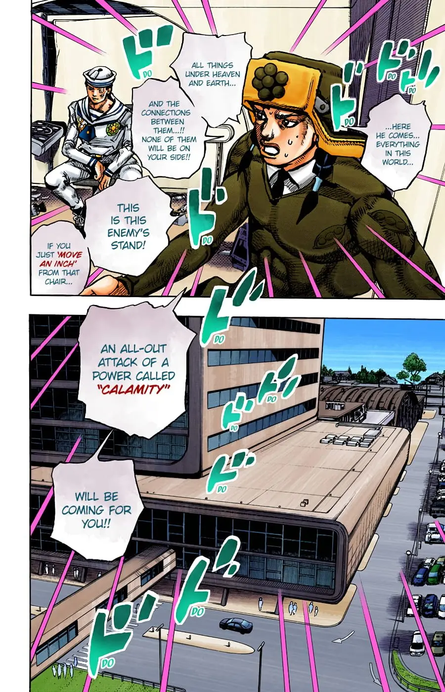 JoJo's Bizarre Adventure, Part 8: JoJolion Colored Manga — Chapter 98 — Page 14