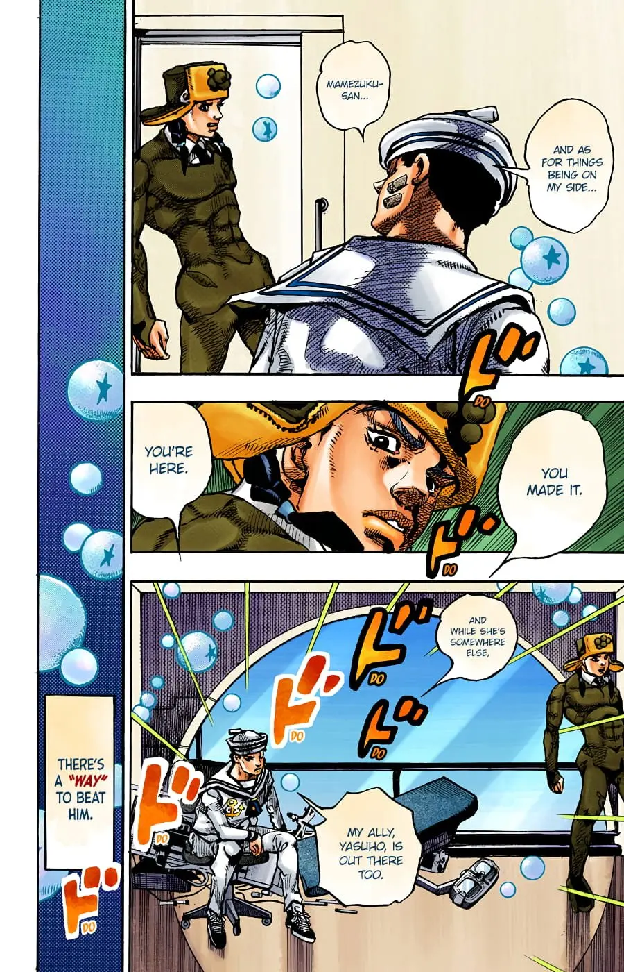 JoJo's Bizarre Adventure, Part 8: JoJolion Colored Manga — Chapter 98 — Page 16