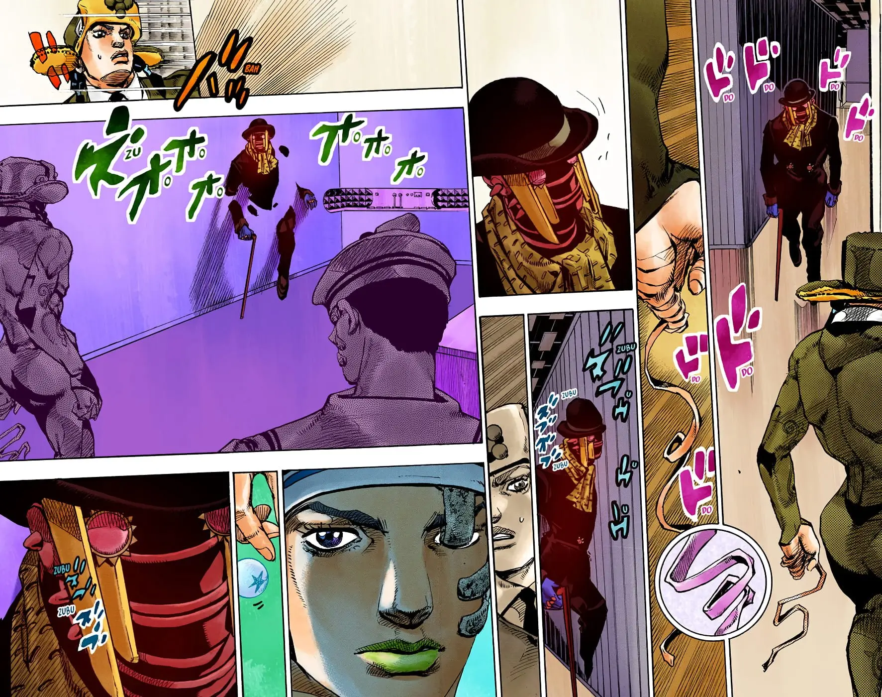 JoJo's Bizarre Adventure, Part 8: JoJolion Colored Manga — Chapter 98 — Page 18