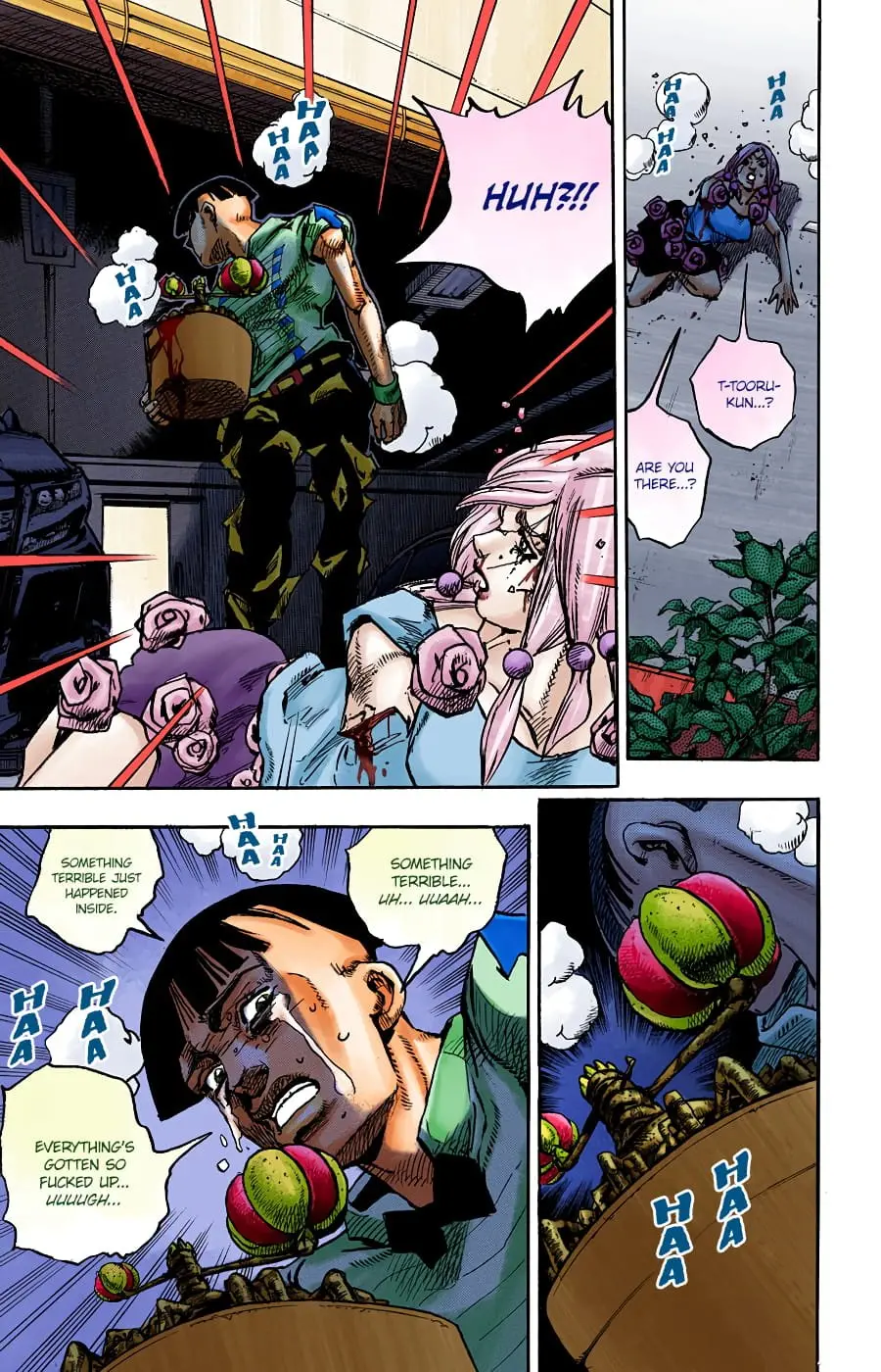 JoJo's Bizarre Adventure, Part 8: JoJolion Colored Manga — Chapter 98 — Page 22