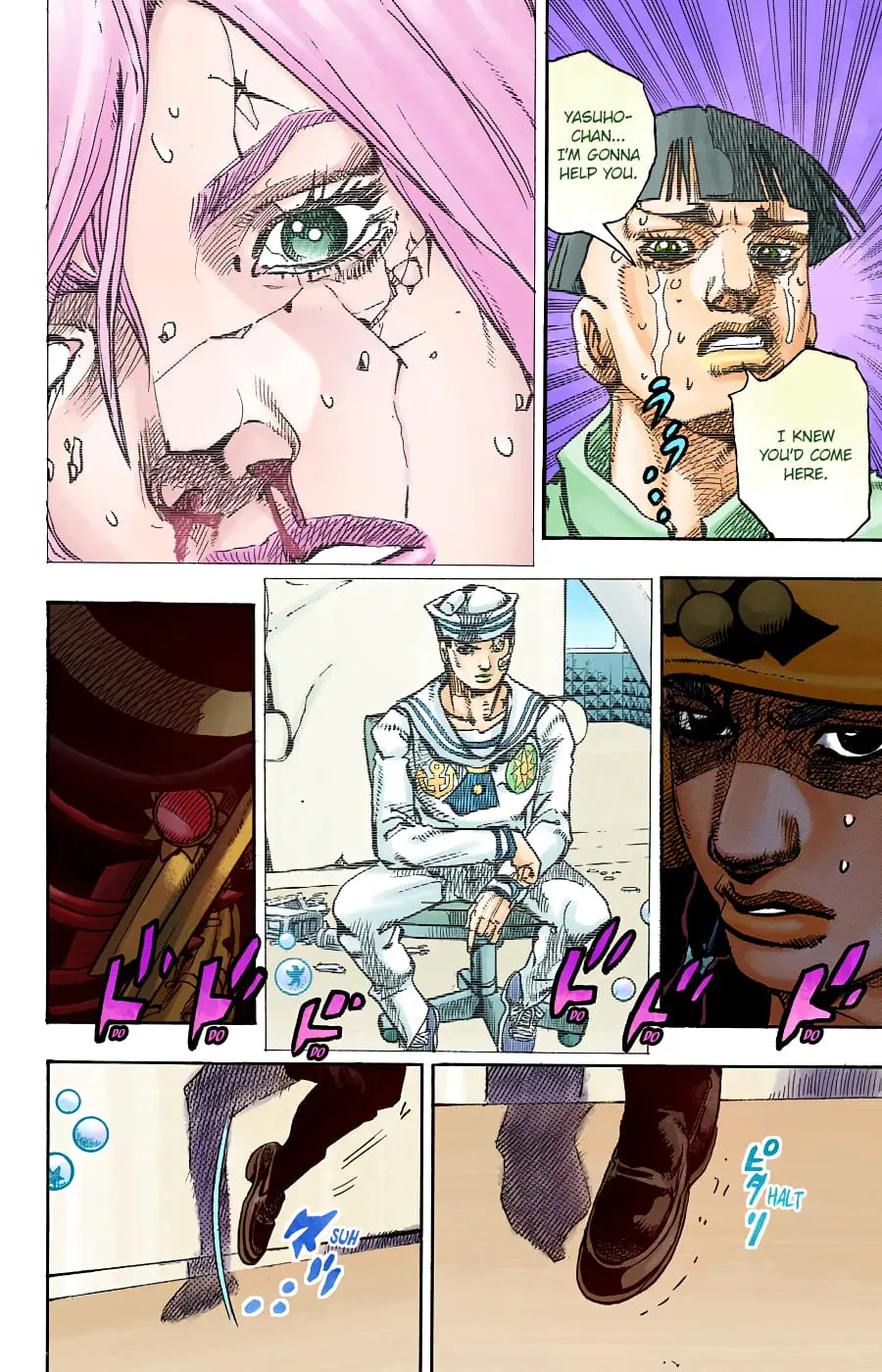 JoJo's Bizarre Adventure, Part 8: JoJolion Colored Manga — Chapter 98 — Page 23