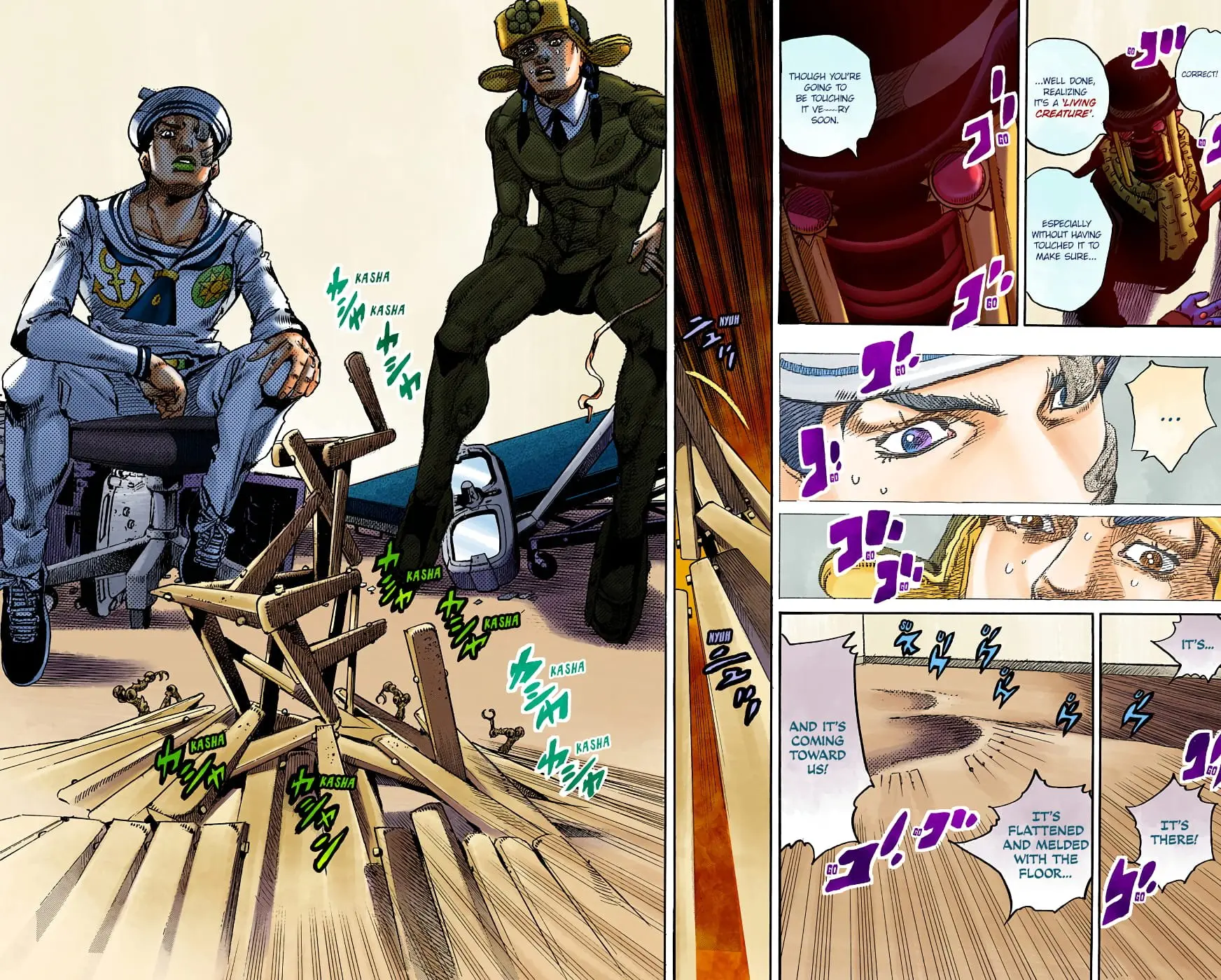 JoJo's Bizarre Adventure, Part 8: JoJolion Colored Manga — Chapter 98 — Page 29