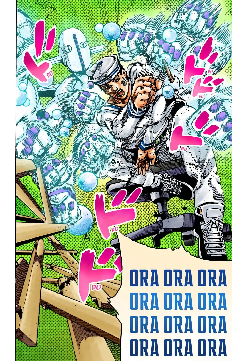 JoJo's Bizarre Adventure, Part 8: JoJolion Colored Manga — Chapter 98 — Page 32