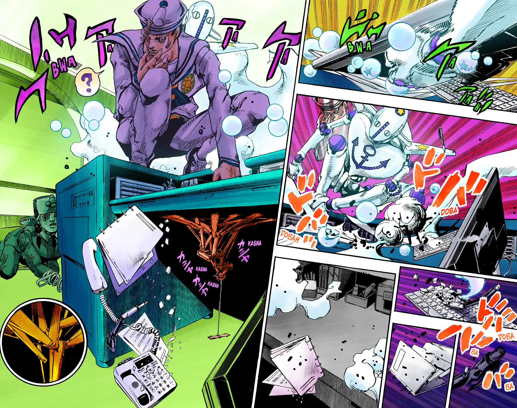 JoJo's Bizarre Adventure, Part 8: JoJolion Colored Manga — Chapter 100 — Page 5