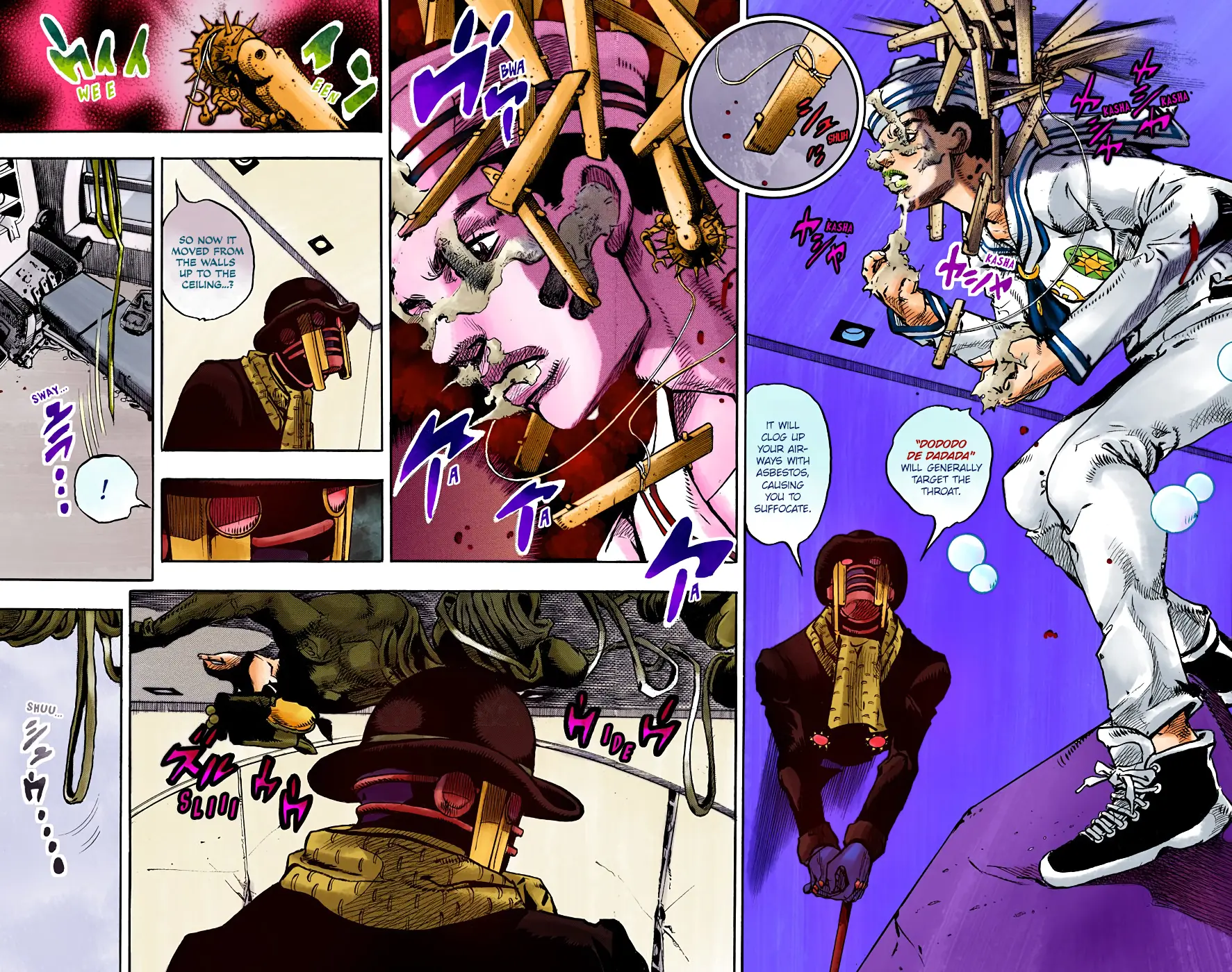 JoJo's Bizarre Adventure, Part 8: JoJolion Colored Manga — Chapter 100 — Page 12