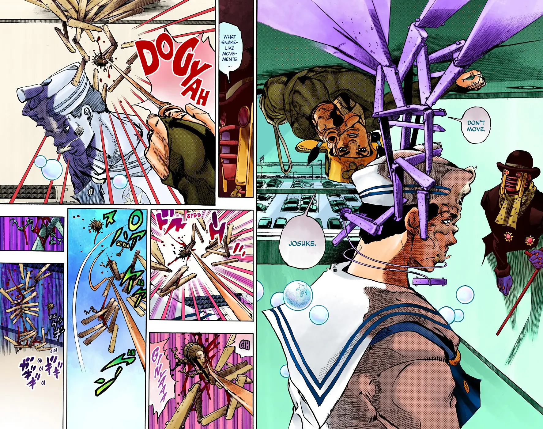 JoJo's Bizarre Adventure, Part 8: JoJolion Colored Manga — Chapter 100 — Page 13