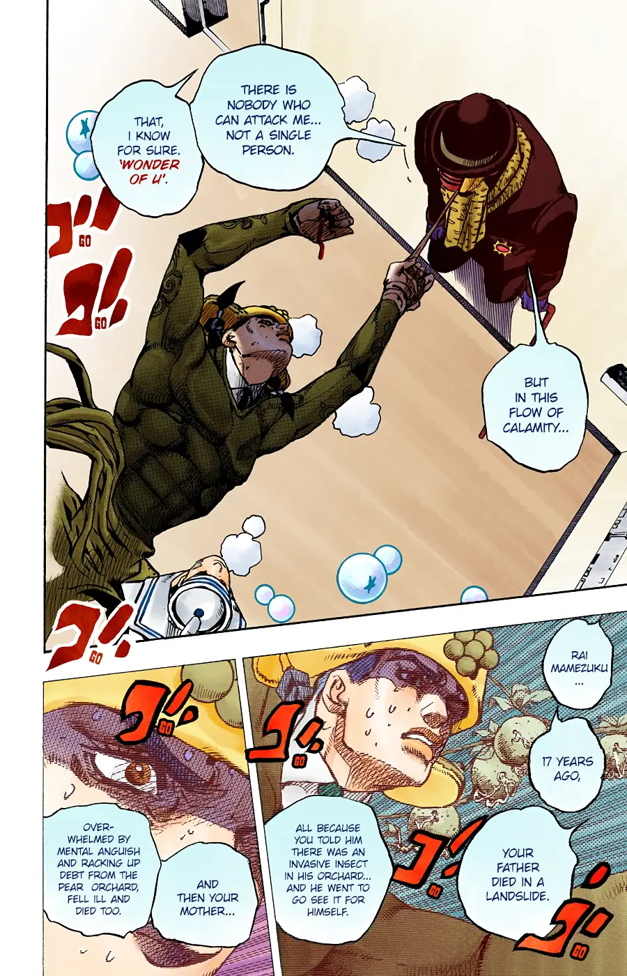 JoJo's Bizarre Adventure, Part 8: JoJolion Colored Manga — Chapter 100 — Page 21