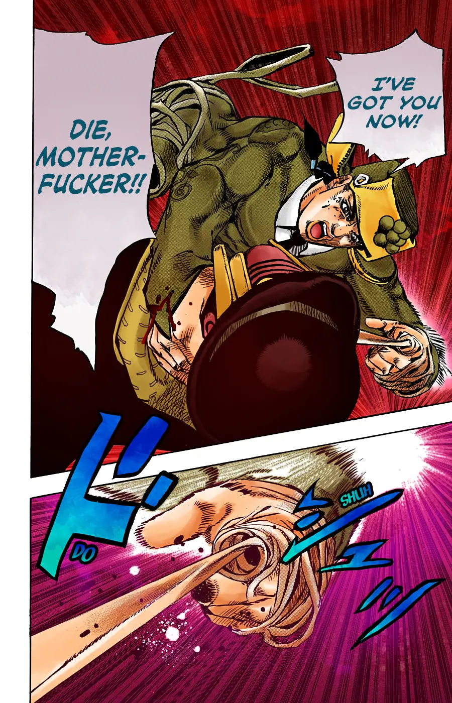 JoJo's Bizarre Adventure, Part 8: JoJolion Colored Manga — Chapter 100 — Page 23