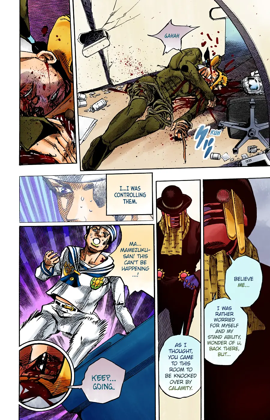 JoJo's Bizarre Adventure, Part 8: JoJolion Colored Manga — Chapter 100 — Page 30