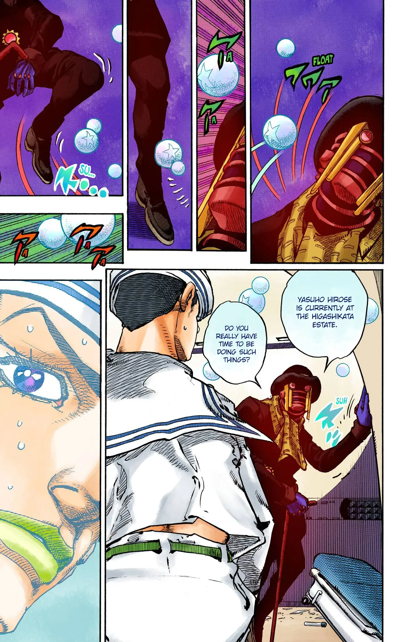 JoJo's Bizarre Adventure, Part 8: JoJolion Colored Manga — Chapter 103 — Page 24