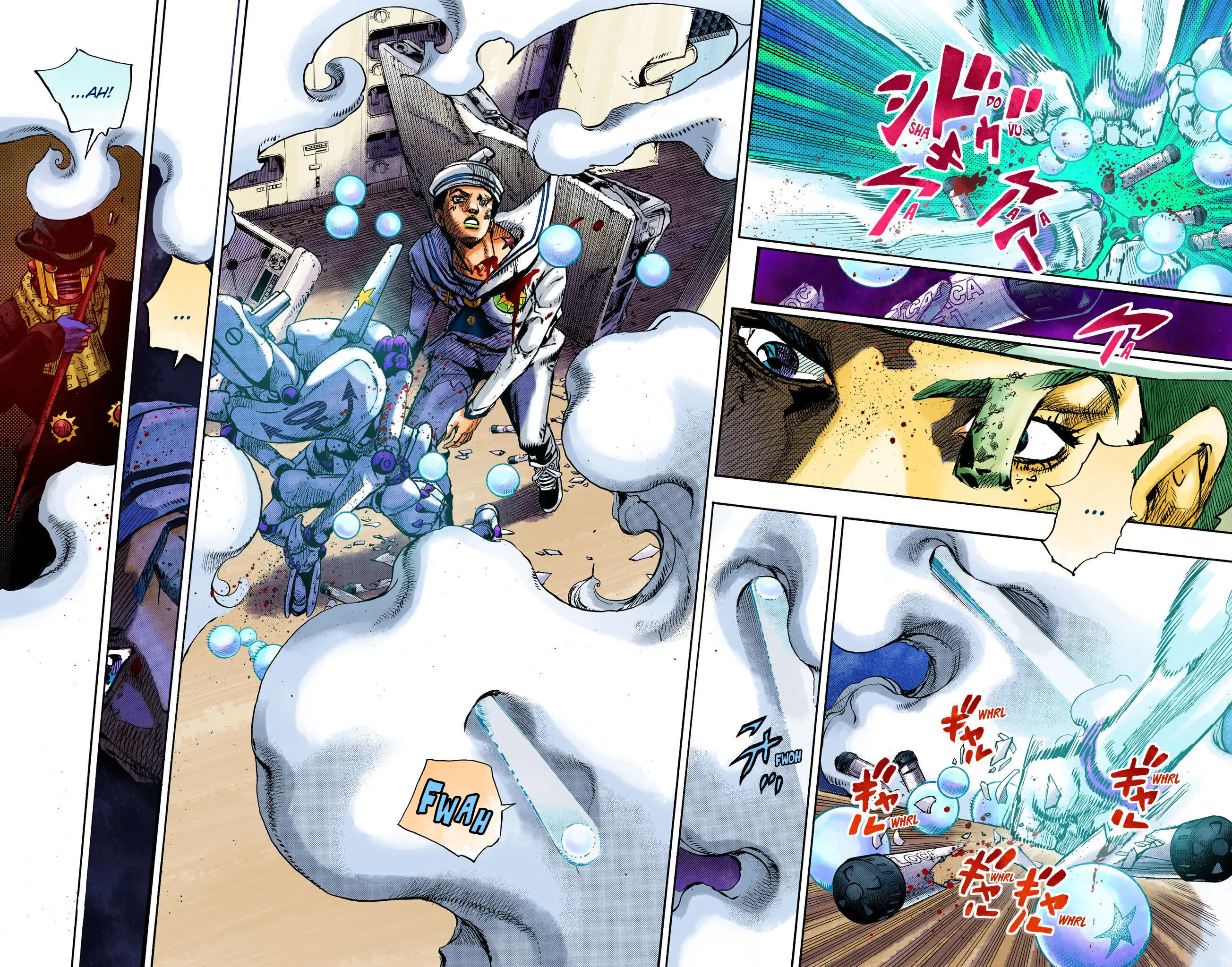JoJo's Bizarre Adventure, Part 8: JoJolion Colored Manga — Chapter 104 — Page 4
