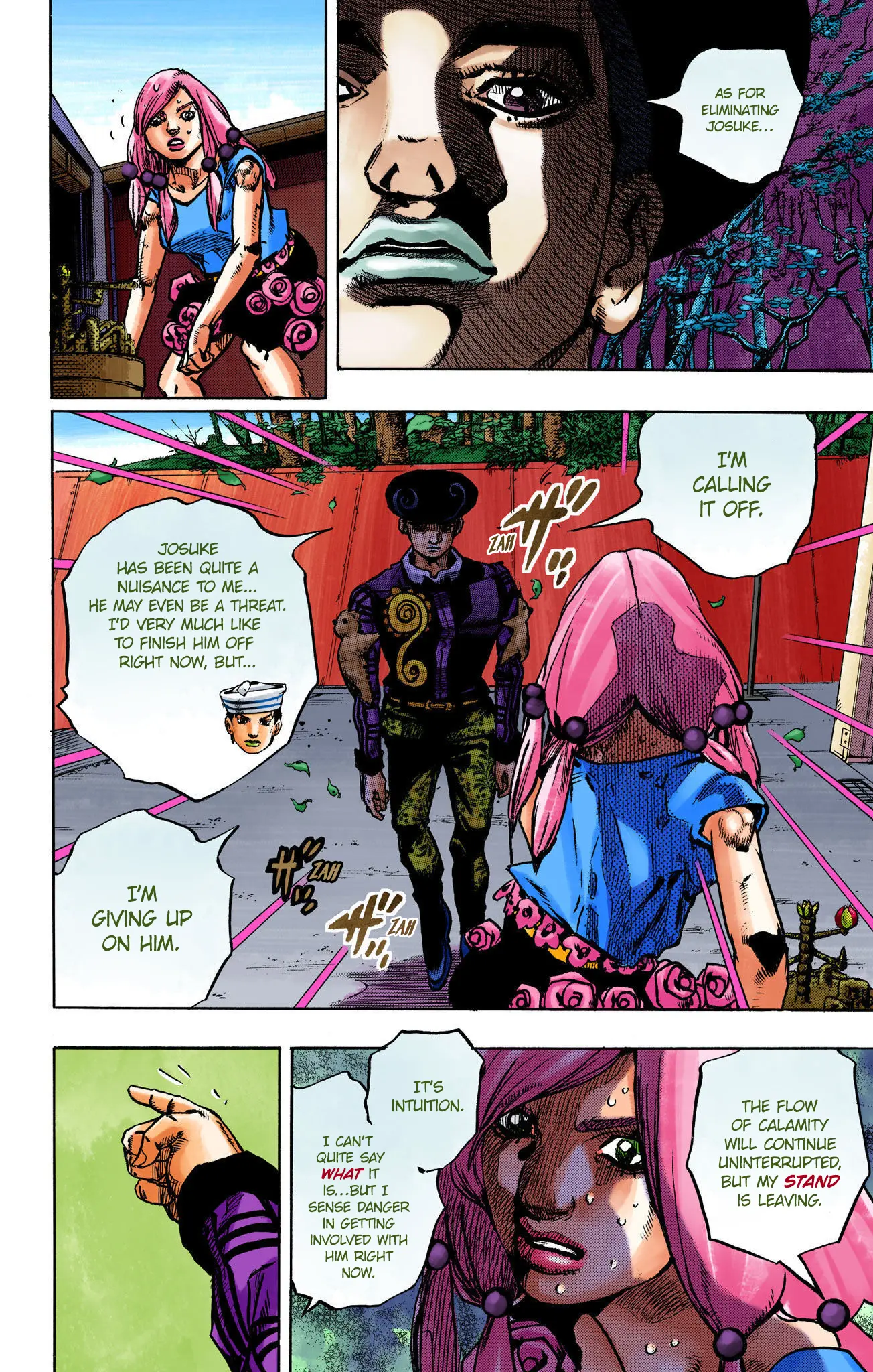 JoJo's Bizarre Adventure, Part 8: JoJolion Colored Manga — Chapter 104 — Page 17